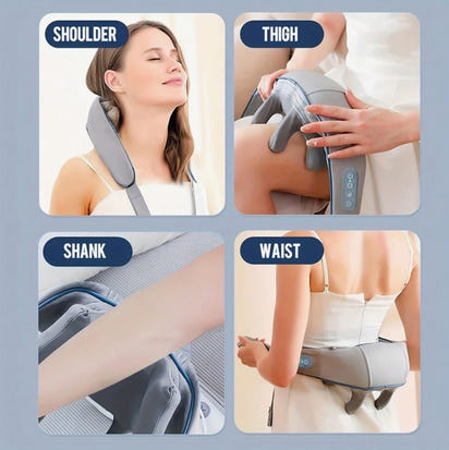 Rechargeable Shoulder & Neck Massager with Heat
