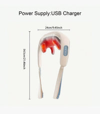 Rechargeable Shoulder & Neck Massager with Heat