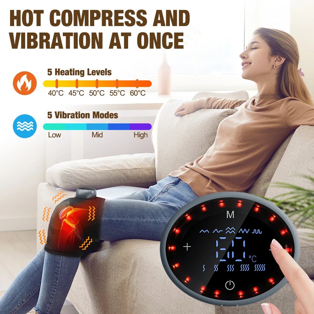3 In 1 Knee heat Massager